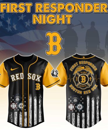 Limited Edition Boston Red Sox First Responder Night Jersey – Honor & Style Combined