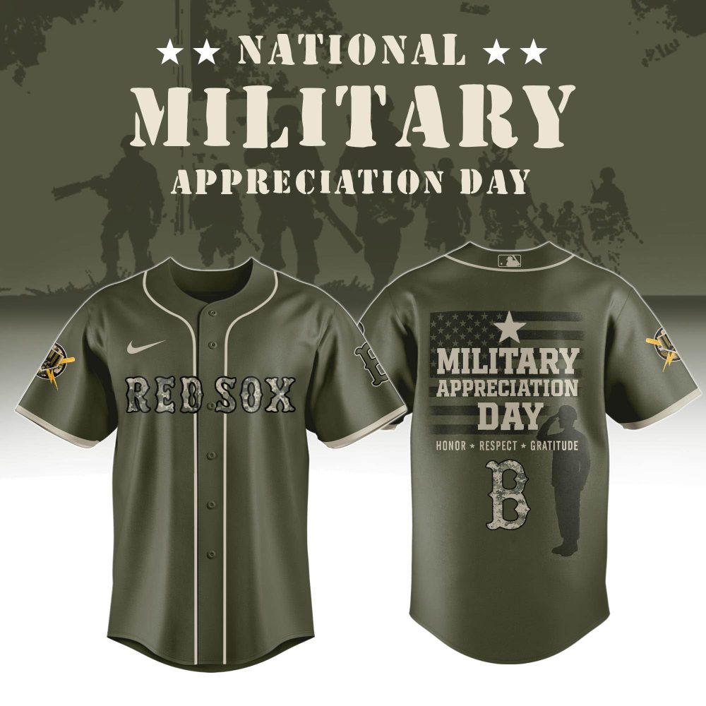 Red Sox Military Appreciation Jersey – Honor Veterans With Style!