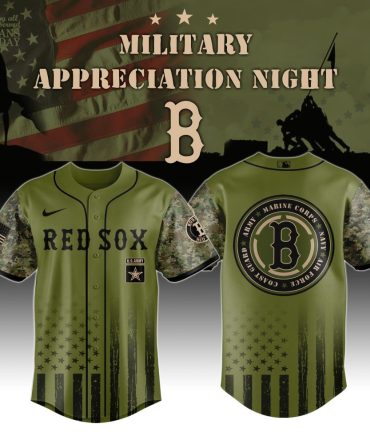 Limited Edition Red Sox Military Appreciation Jersey - Honor Veterans In Style!