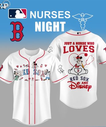 Red Sox & Disney Nurse Night Jersey - Perfect Gift For Healthcare Heroes!