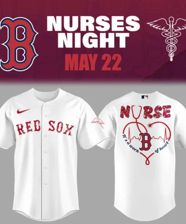 Celebrate Nurses Night With Special Edition Red Sox Nurse Jersey – Limited Stock!