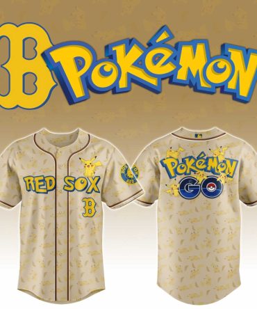 Limited Edition Red Sox Pokémon Jersey – Pikachu Baseball Fan Gear
