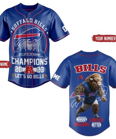 Custom Buffalo Champions Jersey 2023 - Personalized Name & Number, Perfect Fan Gift!