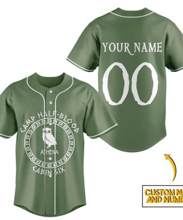 Custom Camp Half-Blood Jersey - Personalize Your Name & Number - Perfect Gift For Fans