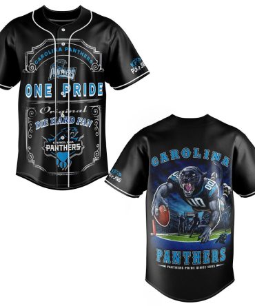 Carolina Panthers Die-Hard Fan Jersey – Official Nfl Team Apparel, One Pride Design