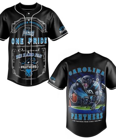 Carolina Panthers Fan Jersey - Die Hard Pride Design, Stylish Game Day Apparel