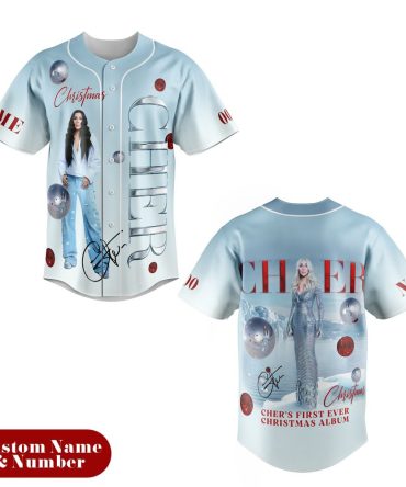 Custom Cher Christmas Album Jersey - Personalize With Name & Number!