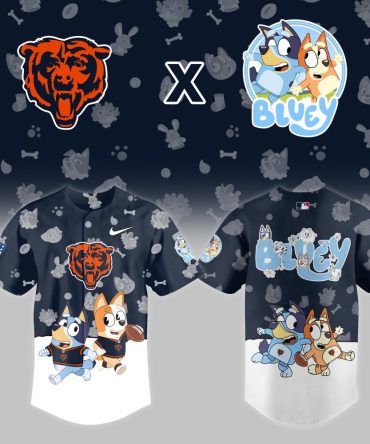 Limited Edition Bears X Bluey Jersey – Perfect For Fans & Kids!