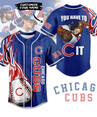 Customizable Chicago Cubs Baseball Jersey – Unique Design For Fans