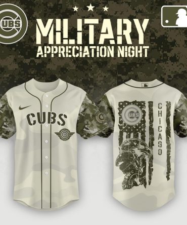 Limited Edition Cubs Military Appreciation Jersey – Honor Heroes In Style! 💪🇺🇸