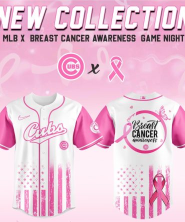 Limited Edition Cubs Breast Cancer Awareness Jersey - Support & Style