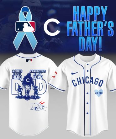 Celebrate Dad: Chicago Baseball Jersey - Perfect Father'S Day Gift For Your Hero!