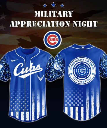Limited Edition Cubs Military Appreciation Jersey - Honor Veterans In Style!
