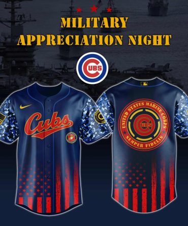 Cubs Military Appreciation Jersey - Honor Heroes With Style - Limited Edition
