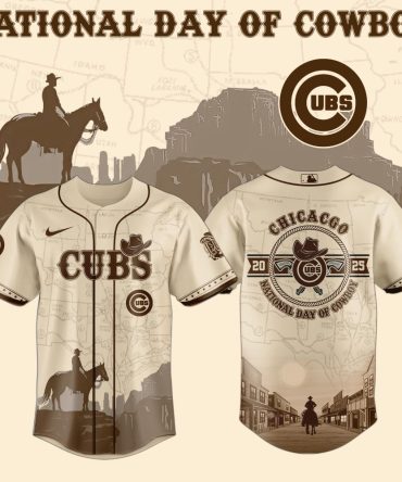 Chicago Cubs National Day Of Cowboy Jersey - Limited Edition 2025 Vintage Design
