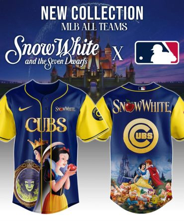 Limited Edition Snow White X Mlb Cubs Jersey – New Collection For Fans!