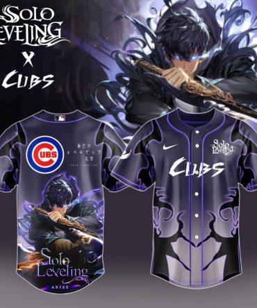 Exclusive Solo Leveling X Cubs Baseball Jersey – Anime Fan Must-Have!