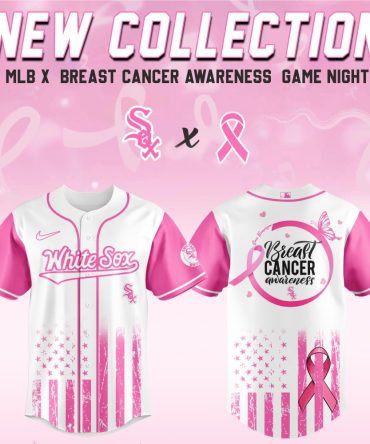 Mlb White Sox Breast Cancer Awareness Jersey - Limited Edition Pink Game Night Apparel