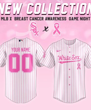 Custom Pink Mlb Jersey - Breast Cancer Awareness Limited Edition