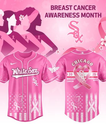 White Sox Pink Jersey - Breast Cancer Awareness Edition 2023 - Limited Edition Support Gear