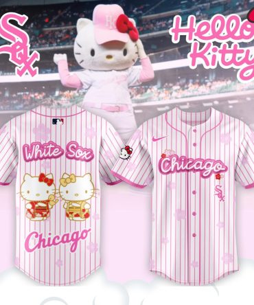 Hello Kitty X White Sox Pink Baseball Jersey – Limited Edition Chicago Fan Gear