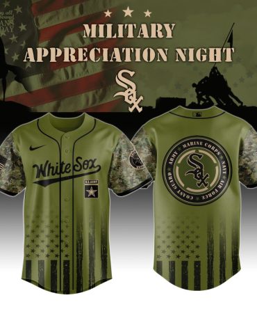 Limited Edition Military Appreciation Night Jersey - Honor Veterans With Style!