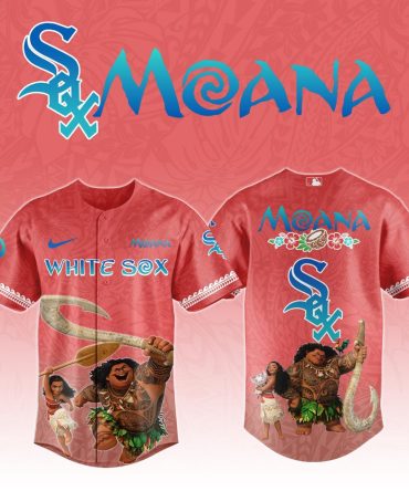 Moana X White Sox Custom Jersey - Limited Edition Disney Baseball Shirt For Fans