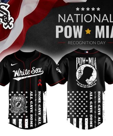 Patriotic White Sox Pow*Mia Jersey - Honor Veterans With Style - Limited Edition