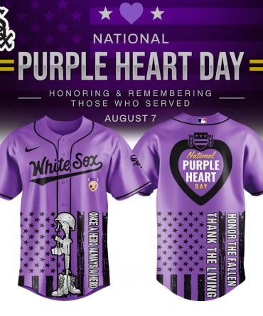 Limited Edition Purple Heart Day Jersey – Honor & Remember With Style!