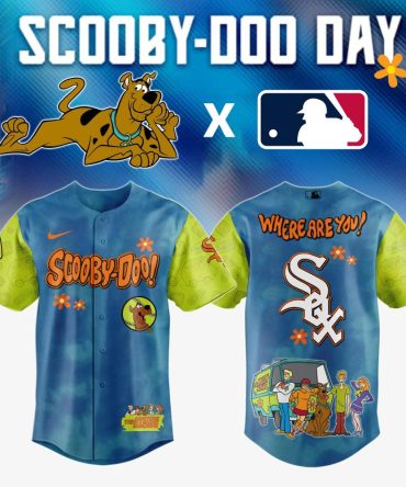 Scooby-Doo X Mlb Chicago White Sox Limited Edition Jersey - Vibrant Design & Collectible!