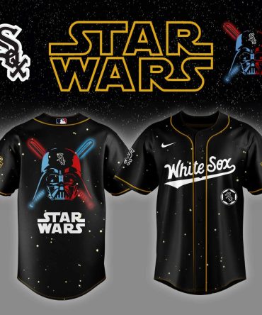 Limited Edition Star Wars X White Sox Jersey - Iconic Darth Vader Design