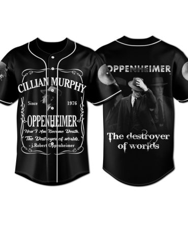 Stylish Oppenheimer Baseball Jersey - Unique Graphic Tee For Fans