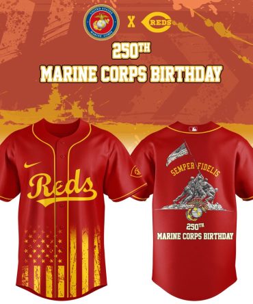 Limited Edition 250Th Marine Corps Birthday Reds Jersey - Honor & Celebrate In Style!