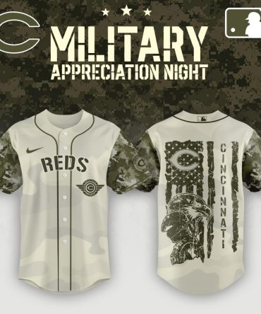Limited Edition Camo Baseball Jersey - Military Appreciation Night Gear