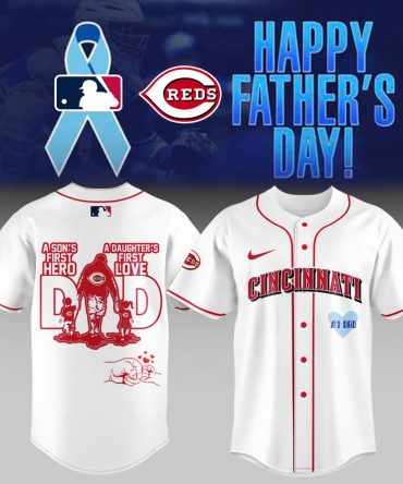 Celebrate Dad With Cincinnati Reds Father'S Day Jersey – A Son'S Hero, A Daughter'S Love, Perfect Gift!