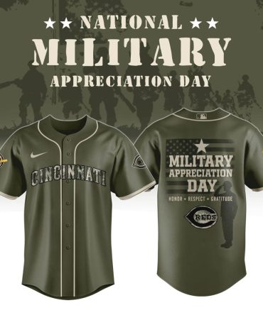 Honor Heroes: Cincinnati Military Appreciation Day Jersey - Limited Edition