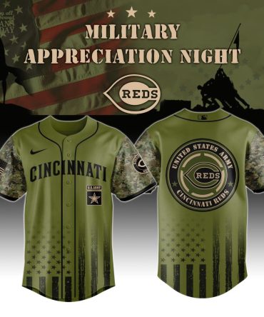 Limited Edition Military Appreciation Jersey - Honor Veterans With Cincinnati Reds Gear