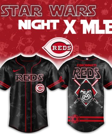 Limited Edition Star Wars X Mlb Cincinnati Reds Jersey - Ultimate Fan Gear