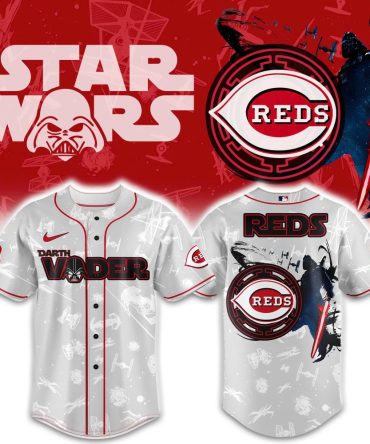 Star Wars Darth Vader Reds Baseball Jersey - Limited Edition Fan Gear