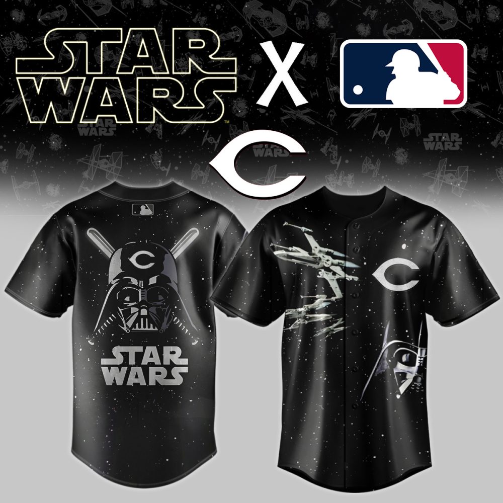 Star Wars X Mlb Baseball Jersey – Limited Edition Darth Vader & X-Wing Design