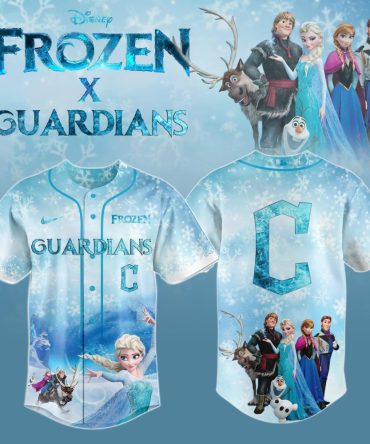 Disney Frozen X Guardians Baseball Jersey – Magical Winter Sportswear For Kids