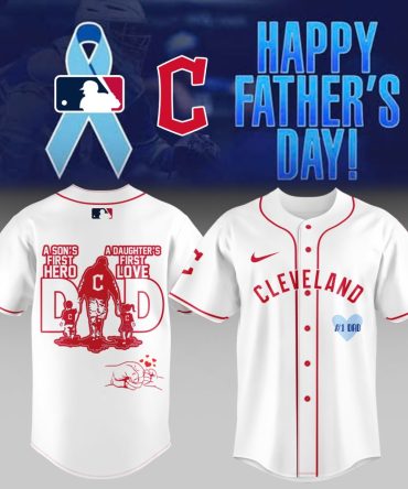 Father'S Day Special Cleveland Baseball Jersey - #1 Dad Gift, A Son'S Hero, Daughter'S Love