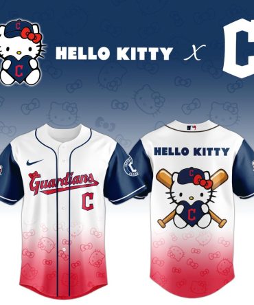 Limited Edition Hello Kitty X Guardians Baseball Jersey – Cute & Sporty Fan Gear
