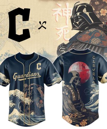 Guardians Samurai Baseball Jersey - Dark Warrior Design, Limited Edition