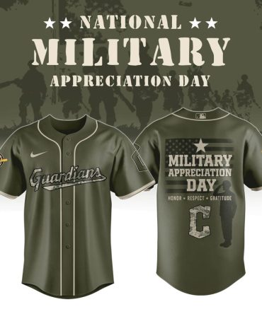 Honor Our Heroes: Military Appreciation Day Baseball Jersey - Guardians Edition