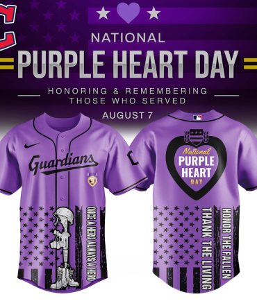 Honor Heroes: National Purple Heart Day Commemorative Baseball Jersey - Limited Edition