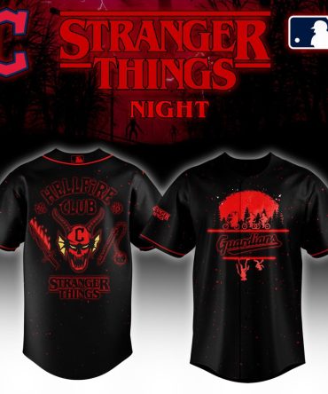 Limited Edition Stranger Things Guardians Jersey - Hellfire Club Design - Perfect For Fans!