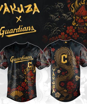 Limited Edition Yakuza X Guardians Dragon Jersey - Bold Japanese Art Style