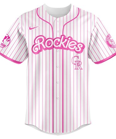 Colorado Rockies Mlb X Barbie Night Game Personalized Baseball Jersey For Fan