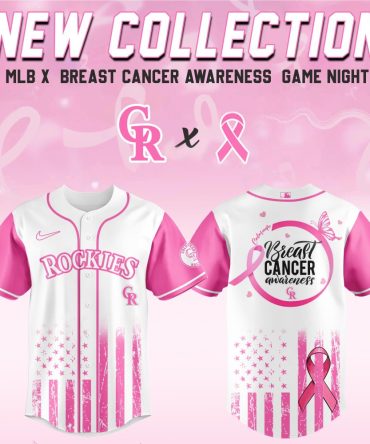Mlb Breast Cancer Awareness Jersey - Rockies Pink Ribbon Edition